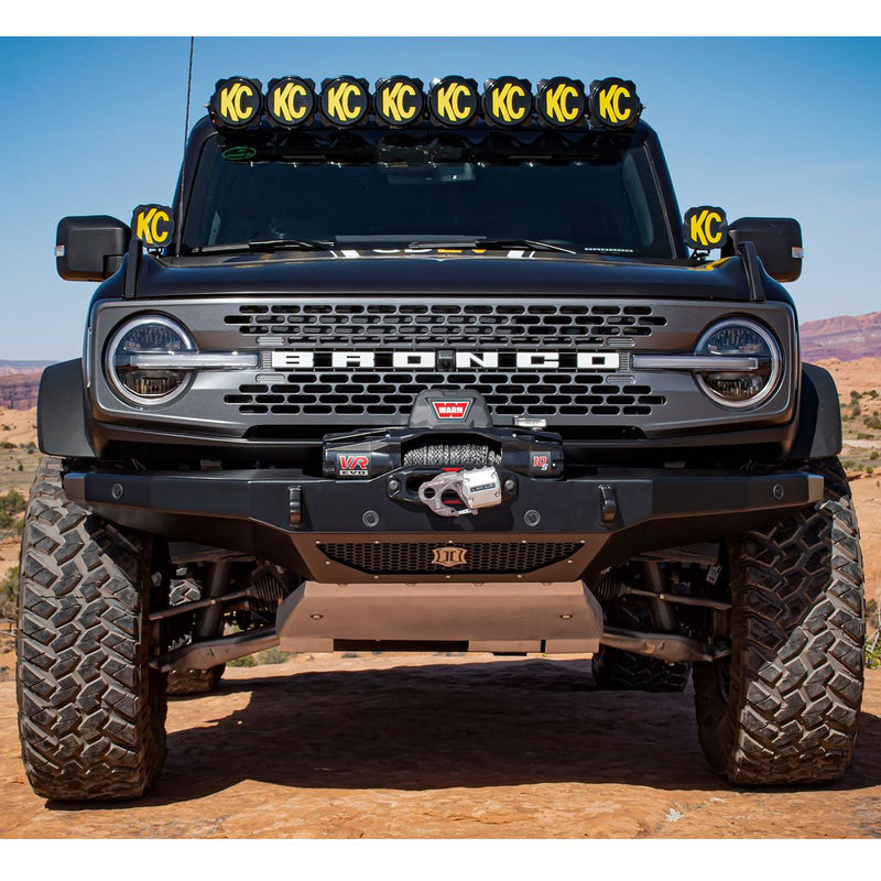 Load image into Gallery viewer, ICON Impact Series 2021+ Ford Bronco Pro Series Front Winch Bumper
