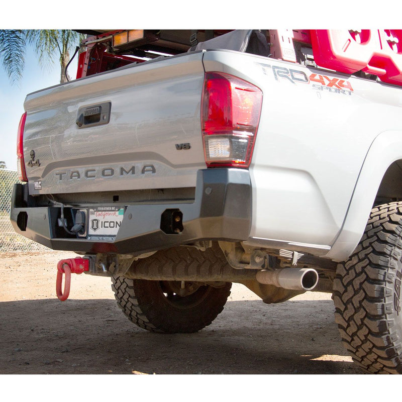 Load image into Gallery viewer, ICON 2016+ Toyota Tacoma Rear Bumper
