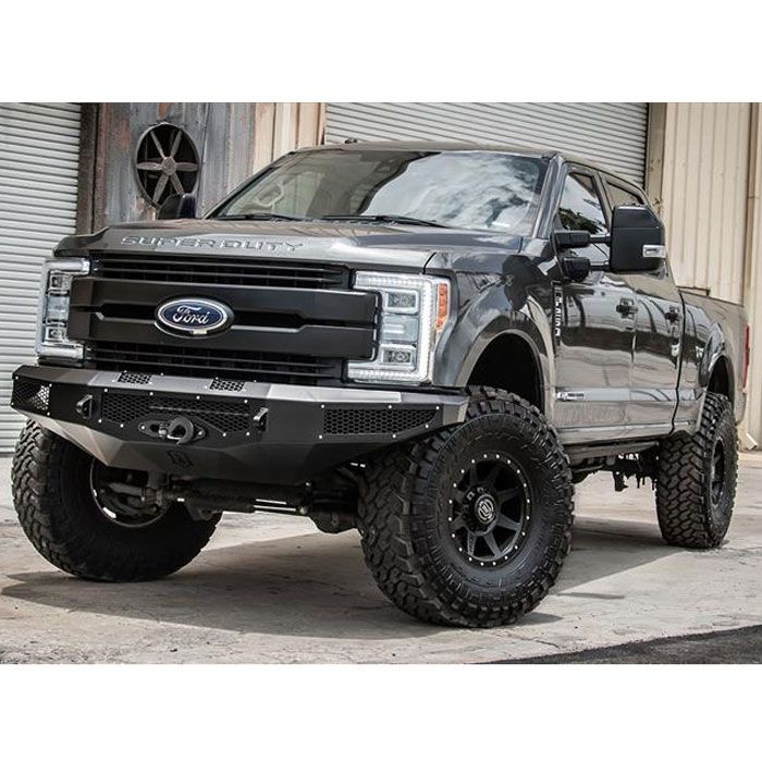 Load image into Gallery viewer, ICON 2017-2022 Ford Super Duty Pro Winch Front Bumper
