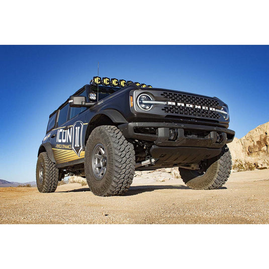 ICON 2021-UP Bronco 3-4" Lift Suspension System with Billet UCA