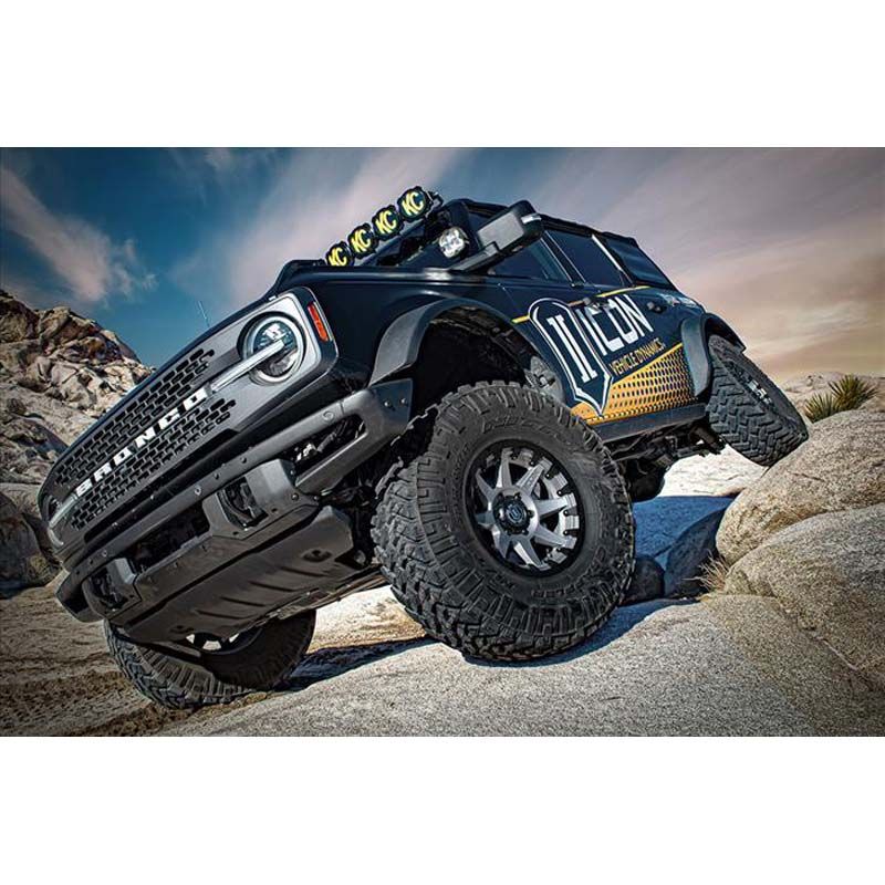 Load image into Gallery viewer, ICON 2021-2023 Ford Bronco Non-Sasquatch 3-4&quot; Lift Suspension System Tubular Heavy Rate
