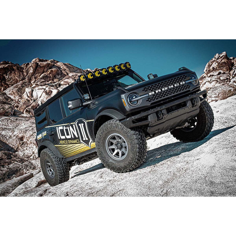 Load image into Gallery viewer, ICON 2021-UP Bronco 3-4&quot; Lift Suspension System with Billet UCA
