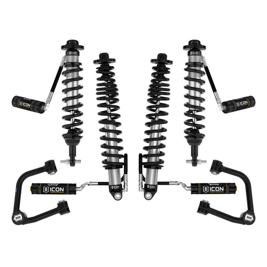 ICON 2021-2023 Ford Bronco Non-Sasquatch 3-4" Lift Suspension System Tubular Heavy Rate