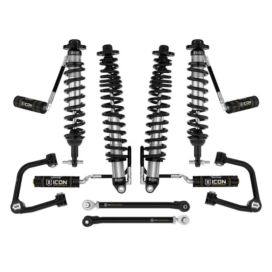 ICON 2021-2023 Ford Bronco Non-Sasquatch 3-4" Lift Suspension System Tubular Heavy Rate