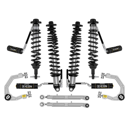 ICON 2021-2023 Ford Bronco Non-Sasquatch 3-4" Lift Suspension System Billet Heavy Rate