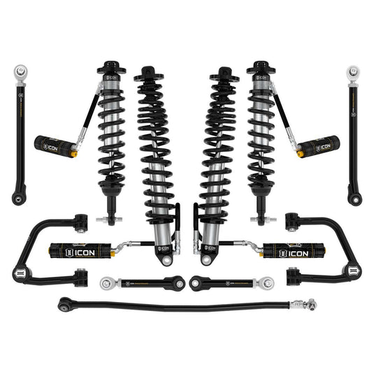 ICON 2021-2023 Ford Bronco Non-Sasquatch 3-4" Lift Suspension System Tubular Heavy Rate