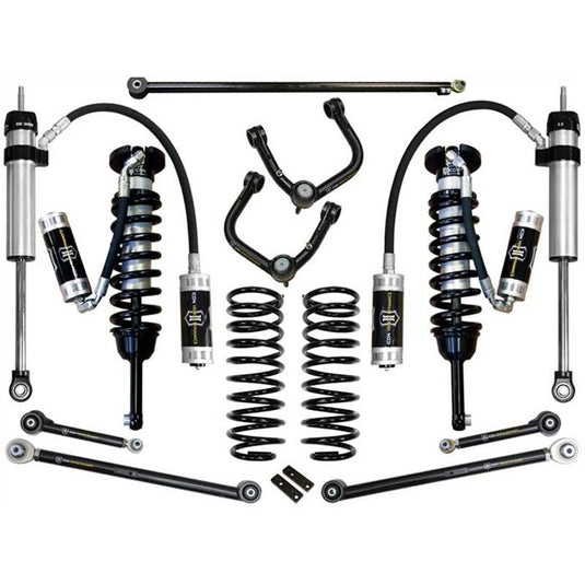 ICON 2003-2009 Toyota 4Runner Suspension System with Tubular UCA