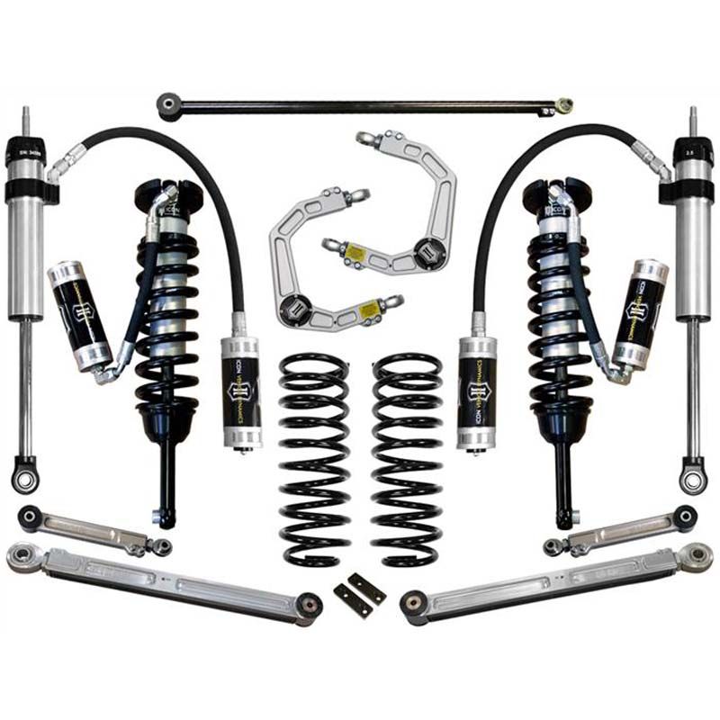 Load image into Gallery viewer, ICON 2010+ Toyota 4Runner / FJ Cruiser Suspension System with Billet UCA
