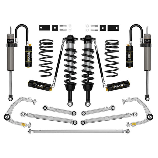 ICON 2023+ Toyota Sequoia 3-4.5" Stage 4-12 Suspension System Billet