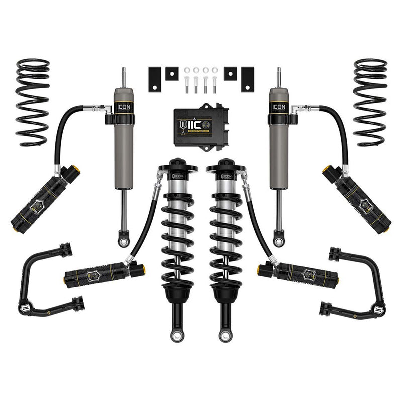 Load image into Gallery viewer, ICON 2023+ Toyota Sequoia 3-4.5&quot; Stage 4-12 Suspension System Tubular
