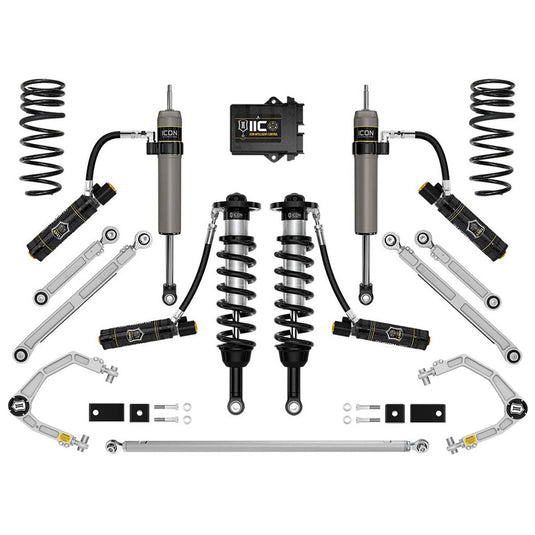 ICON 2023+ Toyota Sequoia 3-4.5" Stage 4-12 Suspension System Billet