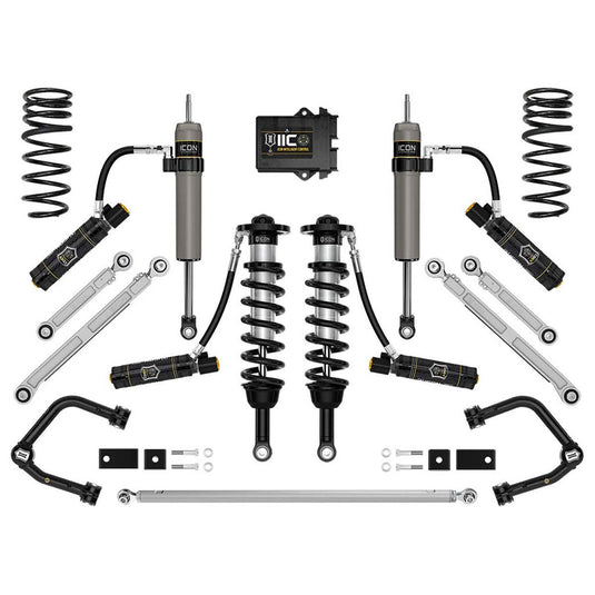 ICON 2023+ Toyota Sequoia 3-4.5" Stage 4-12 Suspension System Tubular