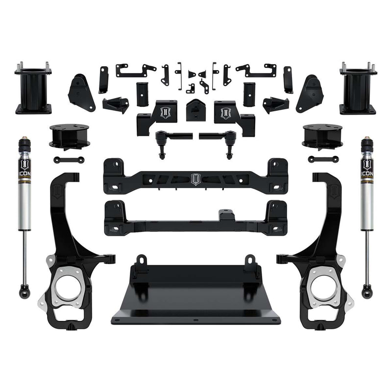 Load image into Gallery viewer, ICON 2022-2023 Toyota Tundra 6&quot; Suspension System with Billet Upper Control Arms
