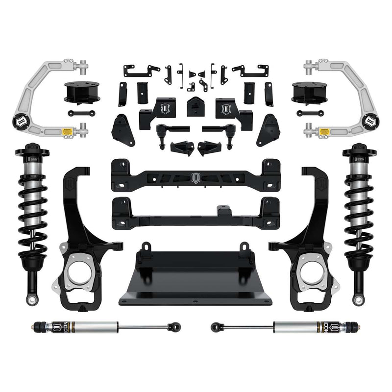 Load image into Gallery viewer, ICON 2022-2023 Toyota Tundra 6&quot; Suspension System with Billet Upper Control Arms
