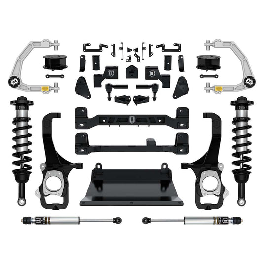 ICON 2022-2023 Toyota Tundra 6" Suspension System with Billet Upper Control Arms