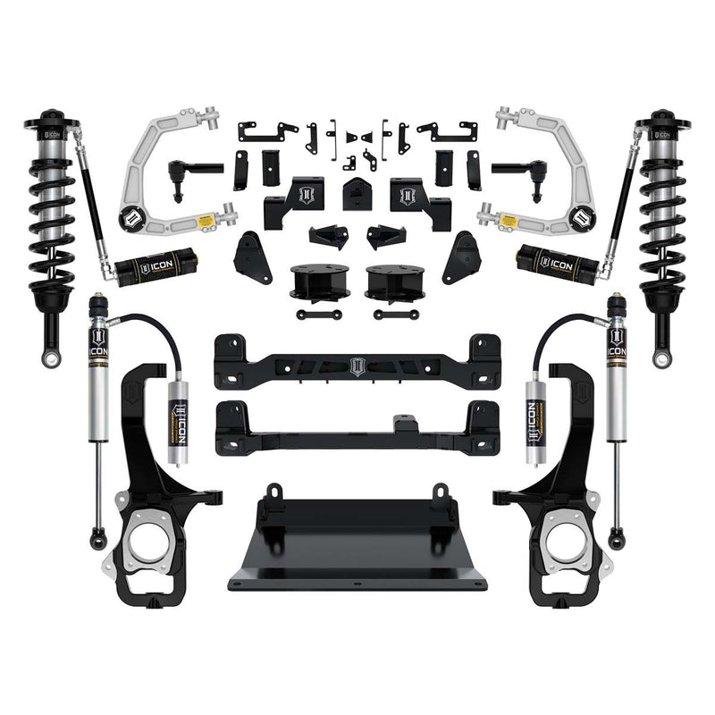 Load image into Gallery viewer, ICON 2022-2023 Toyota Tundra 6&quot; Suspension System with Billet Upper Control Arms
