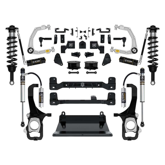 ICON 2022-2023 Toyota Tundra 6" Suspension System with Billet Upper Control Arms