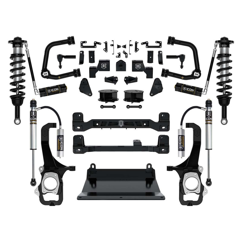 Load image into Gallery viewer, ICON 2022-2023 Toyota Tundra 6&quot; Suspension System with Tubular Upper Control Arms
