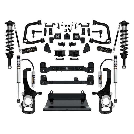 ICON 2022-2023 Toyota Tundra 6" Suspension System with Tubular Upper Control Arms