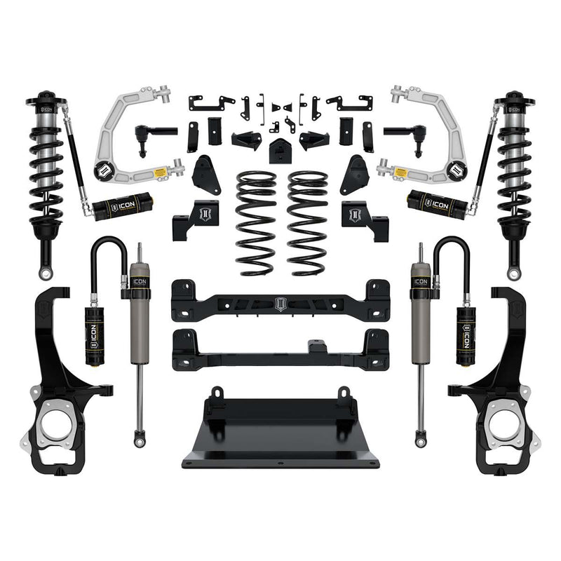 Load image into Gallery viewer, ICON 2022-2023 Toyota Tundra 6&quot; Suspension System with Billet Upper Control Arms
