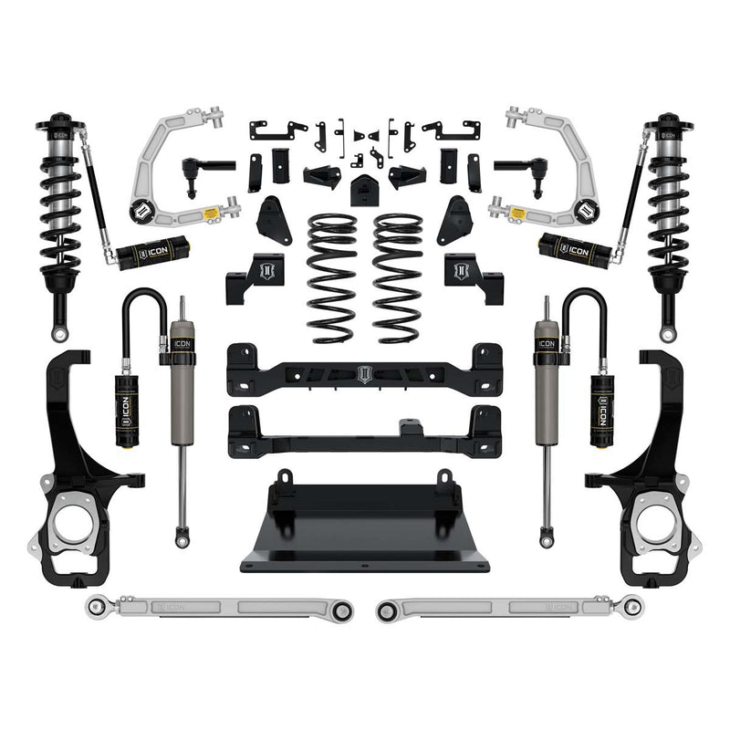 Load image into Gallery viewer, ICON 2022-2023 Toyota Tundra 6&quot; Suspension System with Billet Upper Control Arms
