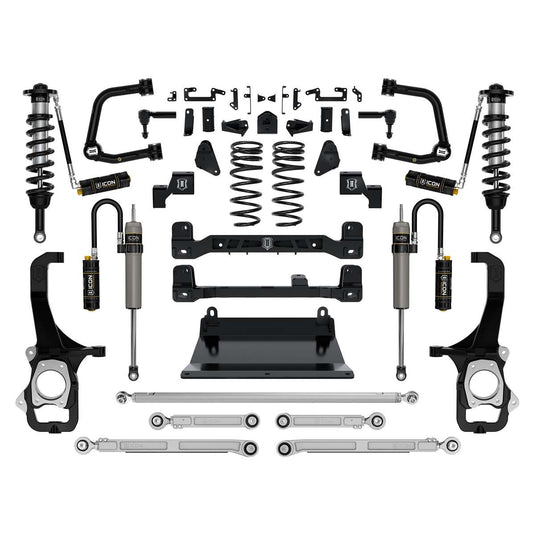 ICON 2022-2023 Toyota Tundra 6" Suspension System with Tubular Upper Control Arms