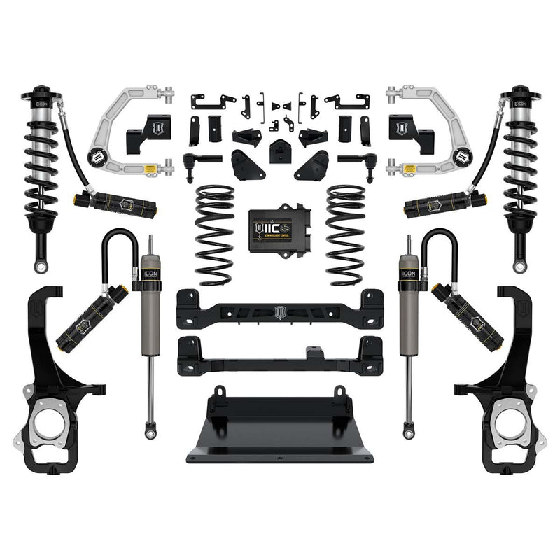 Load image into Gallery viewer, ICON 2022-2023 Toyota Tundra 6&quot; Suspension System with Billet Upper Control Arms
