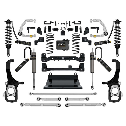 ICON 2022-2023 Toyota Tundra 6" Suspension System with Billet Upper Control Arms