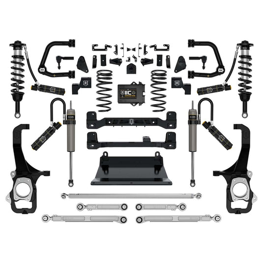 ICON 2022-2023 Toyota Tundra 6" Suspension System with Tubular Upper Control Arms