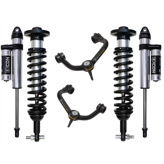 ICON 2015-2020 Ford F150 4WD Suspension System with Tubular UCA