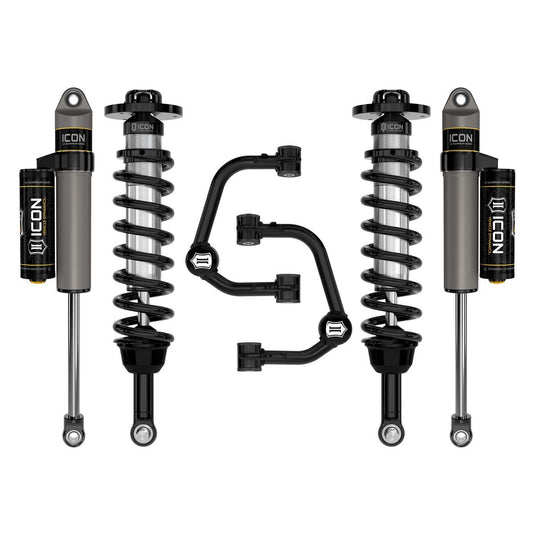 ICON 2021-2023 Ford F150 4WD 2.75-3.5" Suspension System with Tubular Upper Control Arms