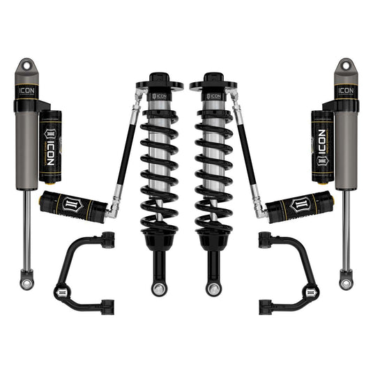 ICON 2021-2023 Ford F150 4WD 2.75-3.5" Suspension System with Tubular Upper Control Arms