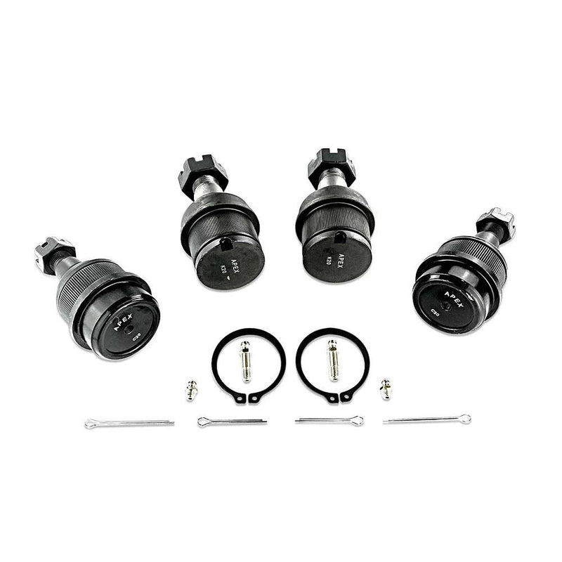 Load image into Gallery viewer, Apex Chassis Heavy Duty Ball Joint Kit for 2006-2008 Ram 1500 / 1994-2022 Ram 2500/3500 (Upper/Lower)
