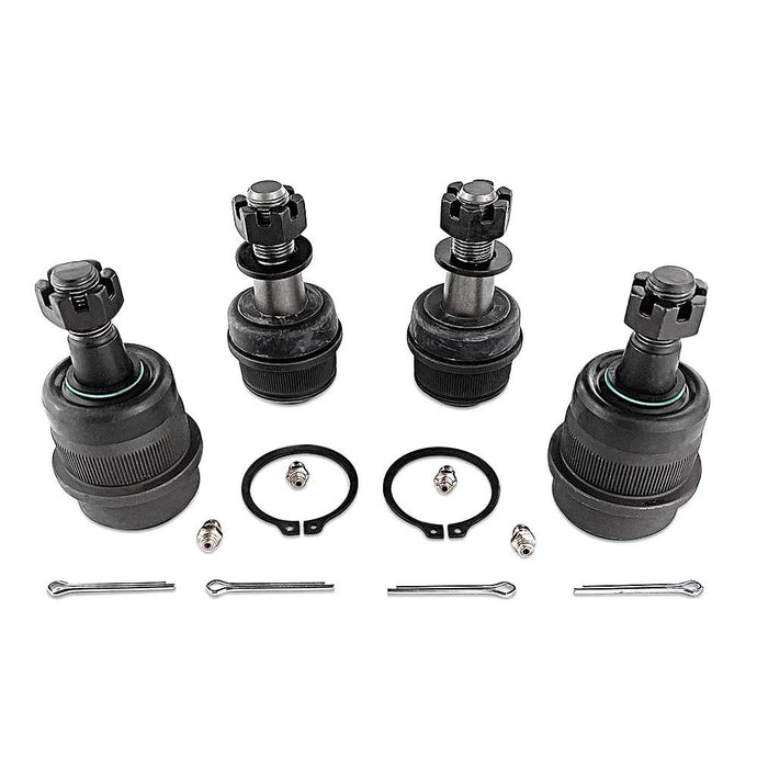 Apex Chassis Heavy Duty Ball Joint Kit for 2007-2018 Jeep Wrangler JK / 1999-2004 Jeep Grand Cherokee WJ (2 Upper / 2 Lower)