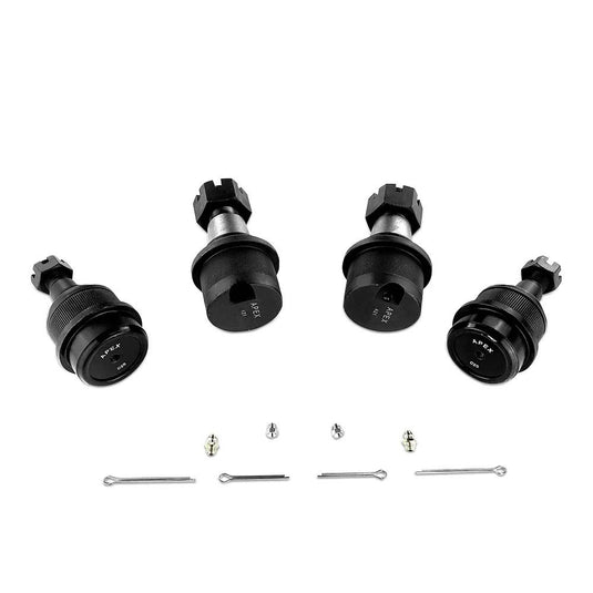 Apex Chassis Heavy Duty Ball Joint Kit for 2006-2008 Ram 1500 / 1994-2022 Ram 2500/3500 (Upper/Lower)