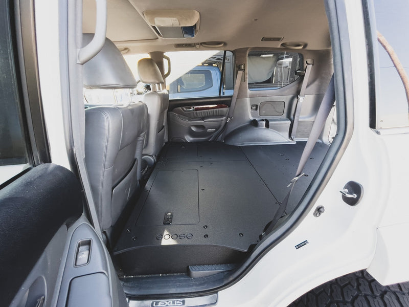 Load image into Gallery viewer, Goose Gear Lexus GX470 2002-2009 - Second Row Seat Delete Plate System
