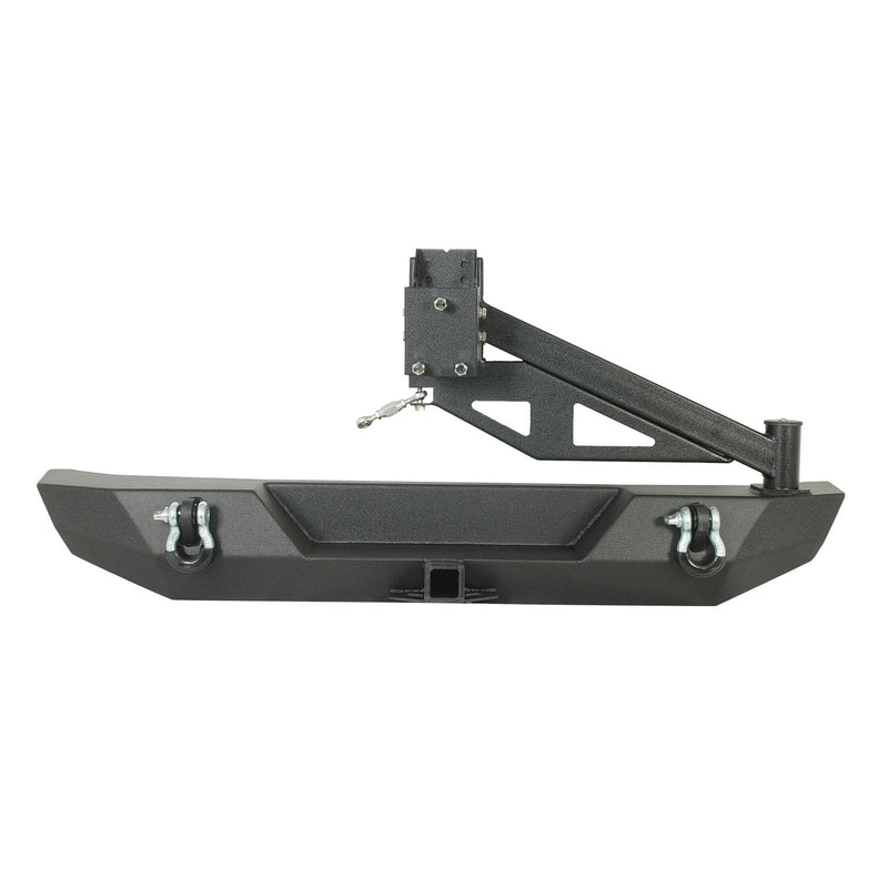 Load image into Gallery viewer, Paramount Automotive 51-0395 Rear Bumper with Tire Carrier for 07-18 Jeep Wrangler JK
