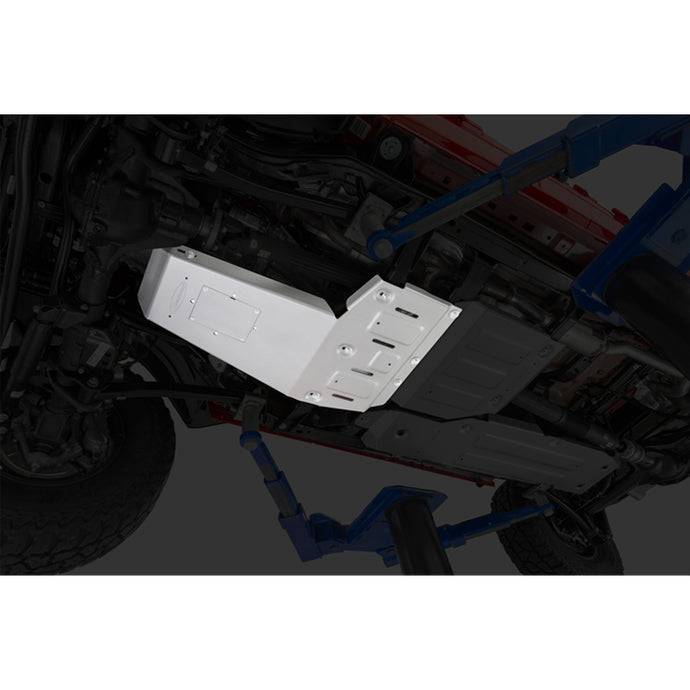 Quadratec Aluminum Modular Engine and Transmission Skid Plate for 20-23 Jeep Gladiator JT with 3.6L engine