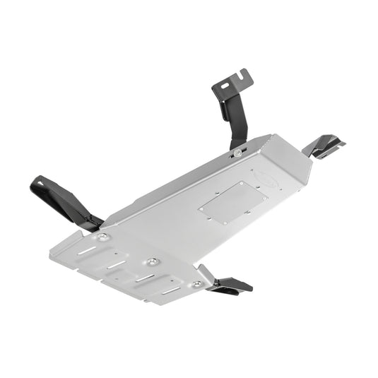 Quadratec Aluminum Modular Engine and Transmission Skid Plate for 20-23 Jeep Gladiator JT with 3.6L engine