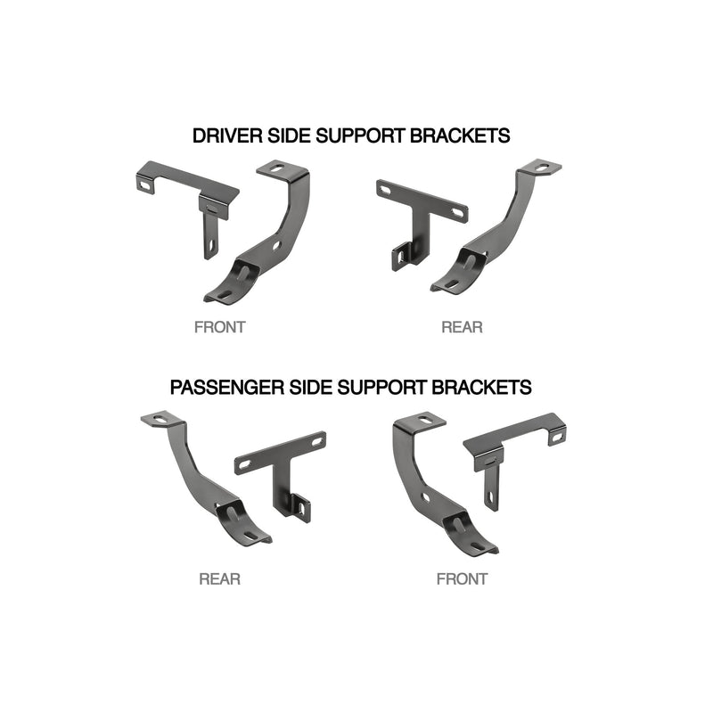 Load image into Gallery viewer, Quadratec QR4 Heavy Duty Oval Side Steps for 18-23 Jeep Wrangler JL 2-Door
