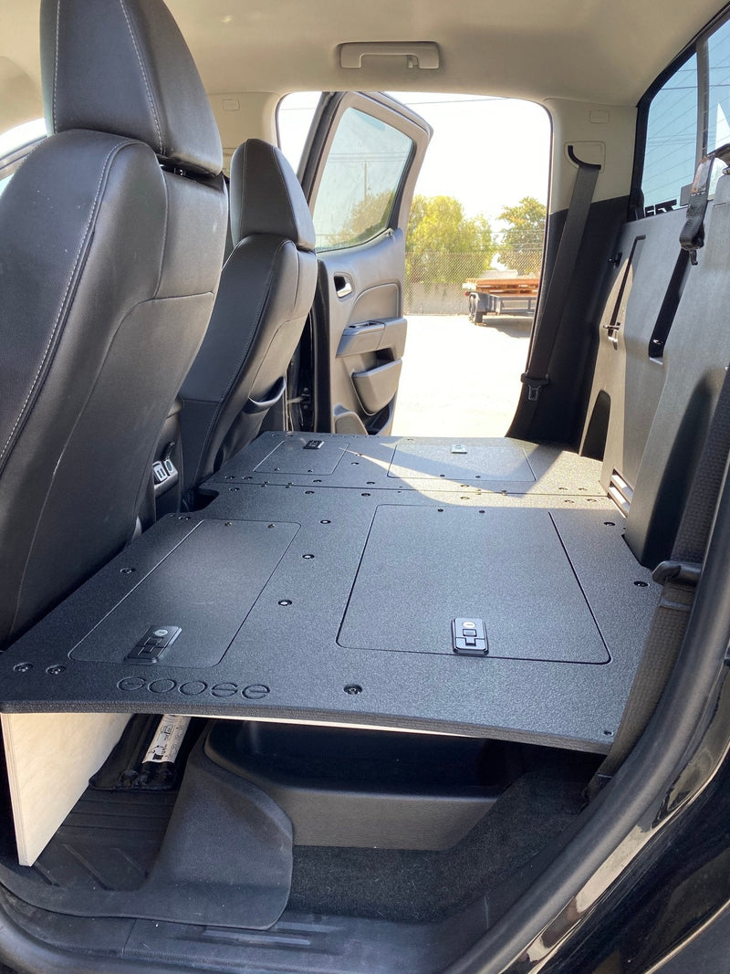 Load image into Gallery viewer, Goose Gear Chevy Colorado 2015-2022 2nd Gen. Crew Cab - Second Row Seat Delete Plate System
