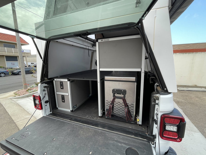 Load image into Gallery viewer, Goose Gear Goose Gear Camper System - Midsize and Full Size - Passenger Side Rear Icebox Module
