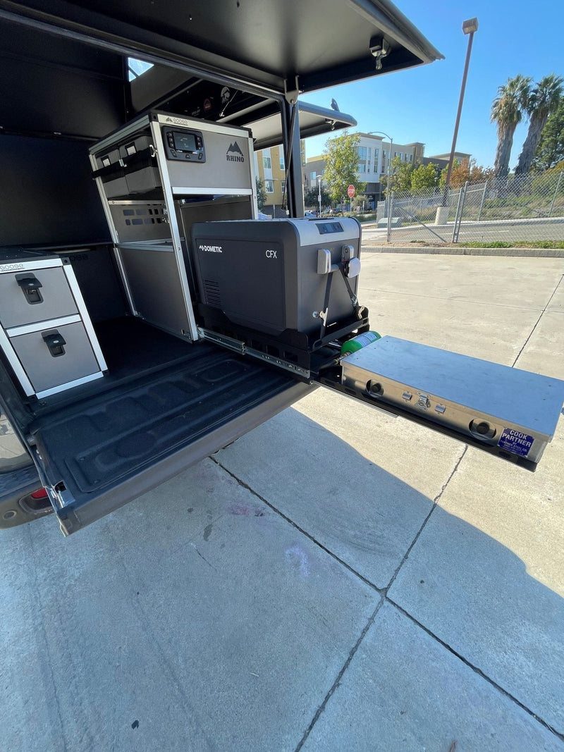 Load image into Gallery viewer, Goose Gear Goose Gear Camper System - Midsize Truck and Full Size Truck - Rear Passenger Side CampKitchen Module
