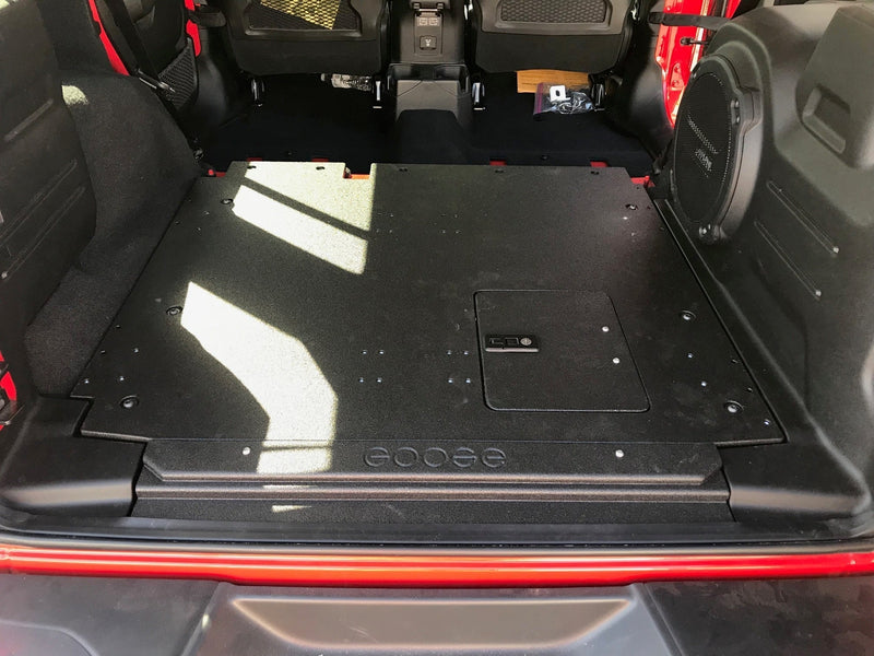 Load image into Gallery viewer, Goose Gear Jeep Wrangler 2018-Present JLU 4 Door - Rear Plate System
