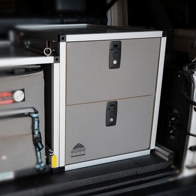 Goose Gear Jeep Wrangler JK 2007-2018 2 Door - Double Drawer Module 19 3/16" Wide x 28" Depth