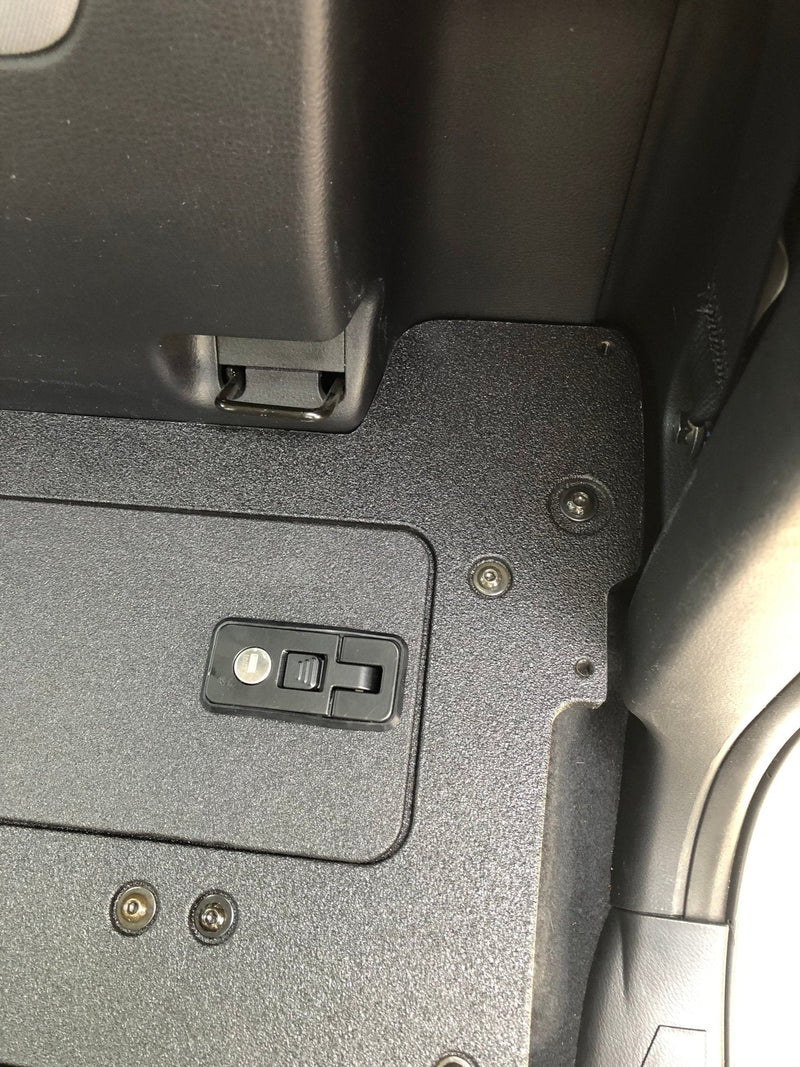 Load image into Gallery viewer, Goose Gear Toyota Tacoma 2016-Present 3rd Gen. Access Cab with Factory Seats - Second Row Seat Delete Plate System
