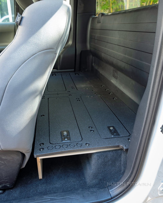 Goose Gear Toyota Tacoma 2016-Present 3rd Gen. Access Cab without Factory Seats - Second Row Seat Delete Plate System